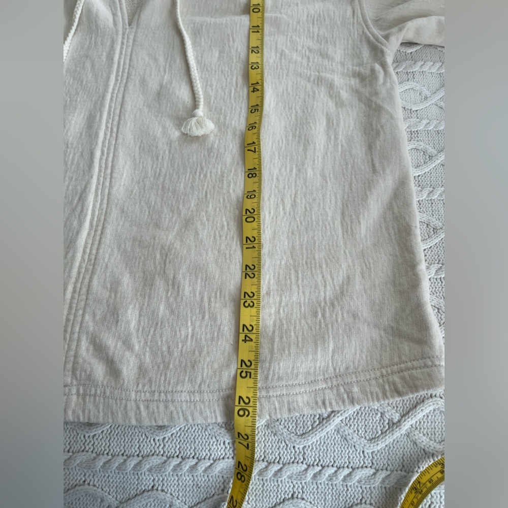 Aerie Cream Pullover Oversized Top Women’s Size XS - Picture 13 of 13